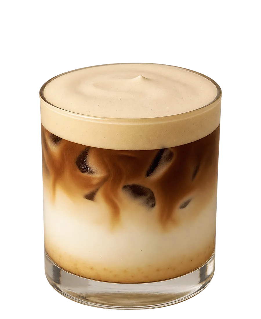 Latte con espuma fría de vainilla